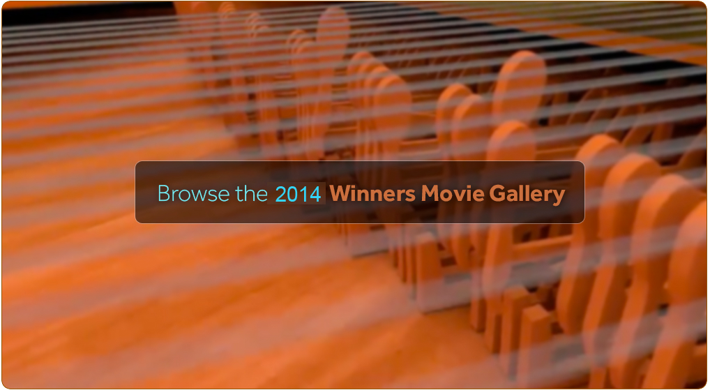 Browse 2014 Winners Gallery in categories KS2, KS3 etc. Click on image to see the movie